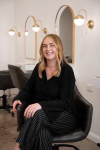Emily, Apprentice Hairdresser at Kashmiah